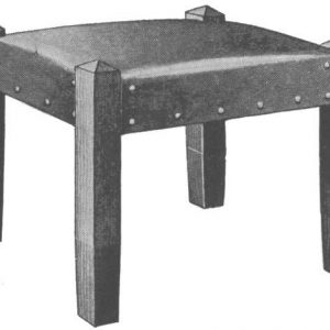 Mission Footstool