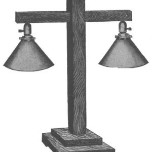 Mission Lamp Stand