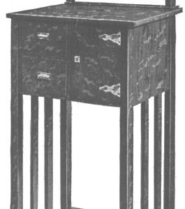 Mission Shaving Stand