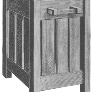 Mission Waste Paper Basket II