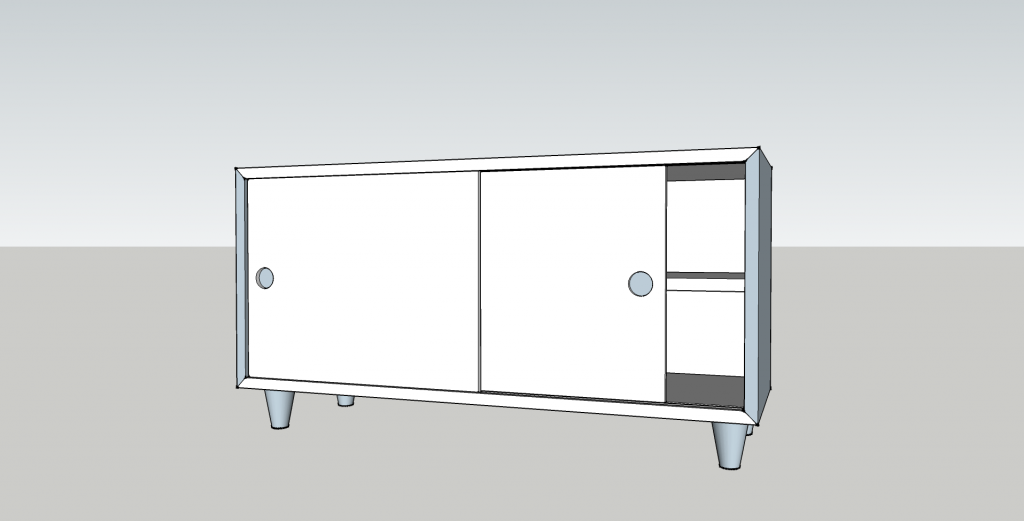 Small Credenza Plans