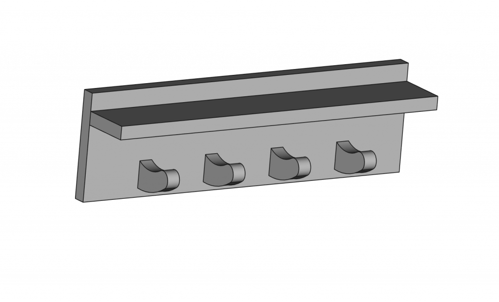 Render of a Shelf